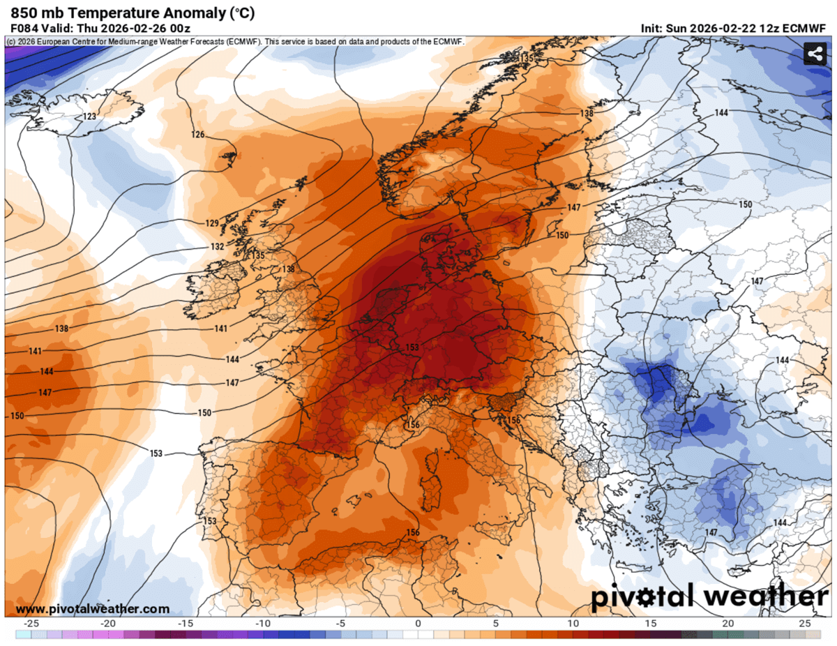 heat-dome-taste-of-spring-omega-block-end-february-2026-europe-temperature-anomaly-midweek