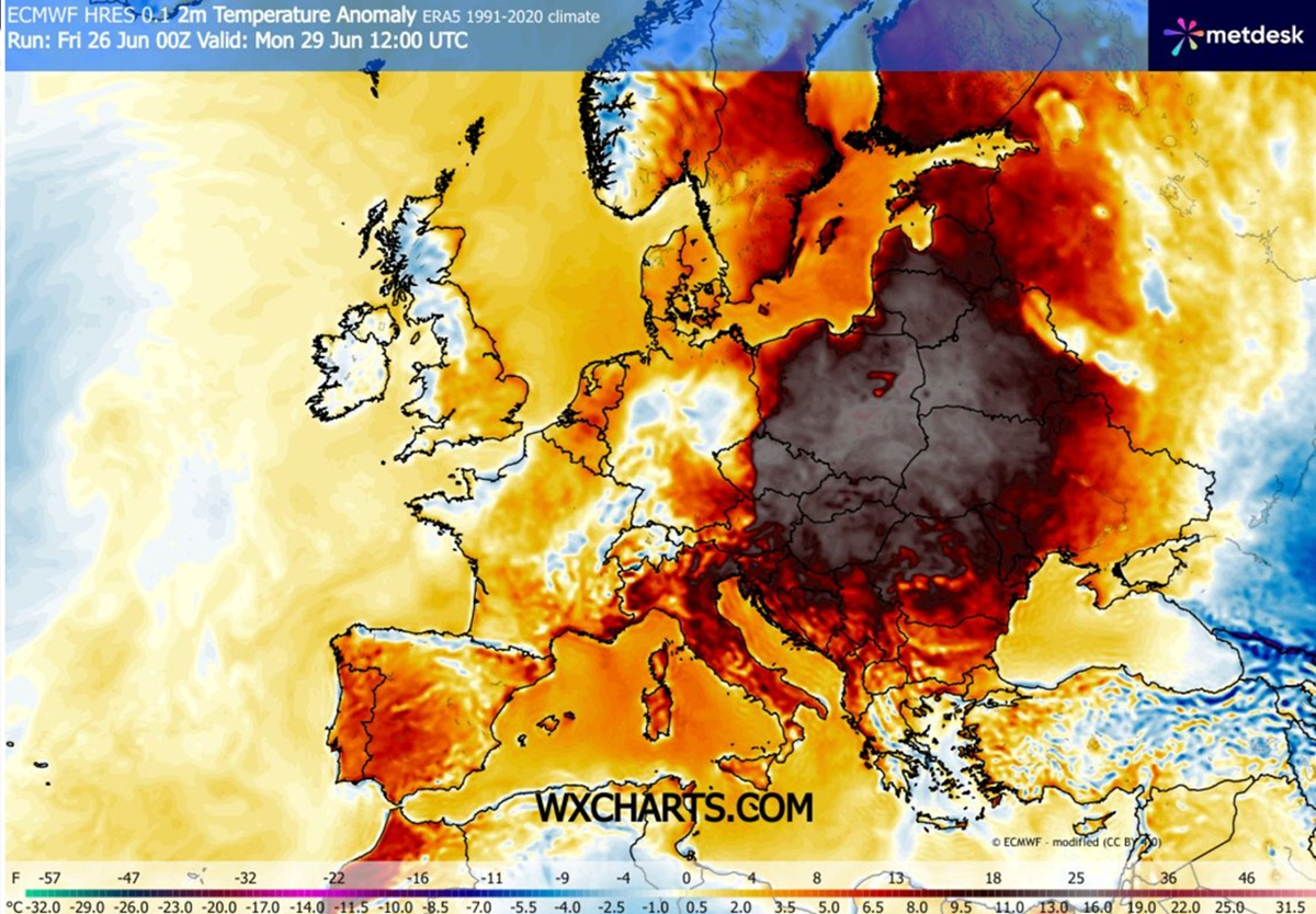 historic-heat-dome-europe-excessive-heatwave-june-2026-2m-temperature-anomaly-monday