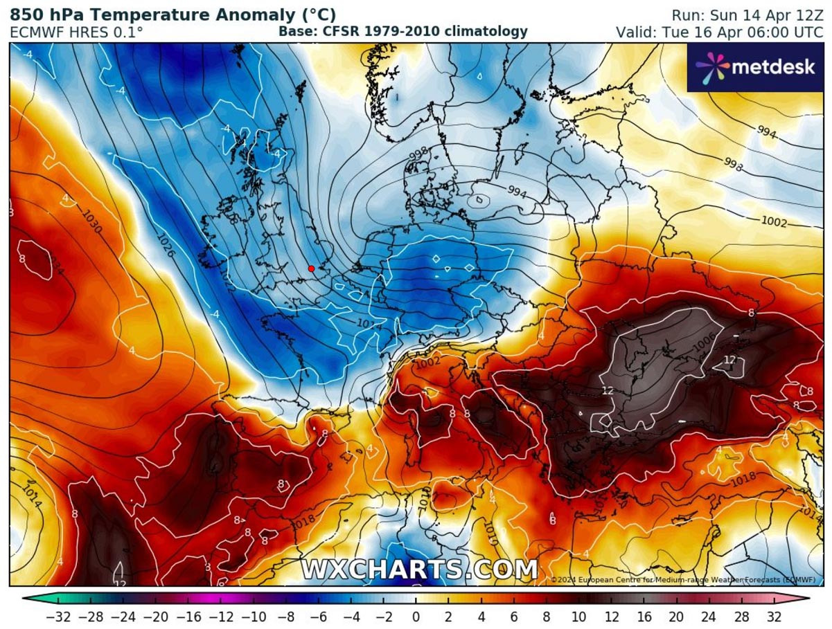 major-pattern-flip-cold-outbreak-europe-frost-snow-april-2024-temperature-anomaly-tuesday