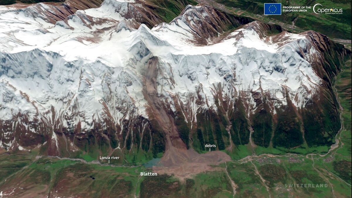 nepal-tibet-flood-ice-rock-avalanche-usgs-landslide-august-2026-blatten-copernicus