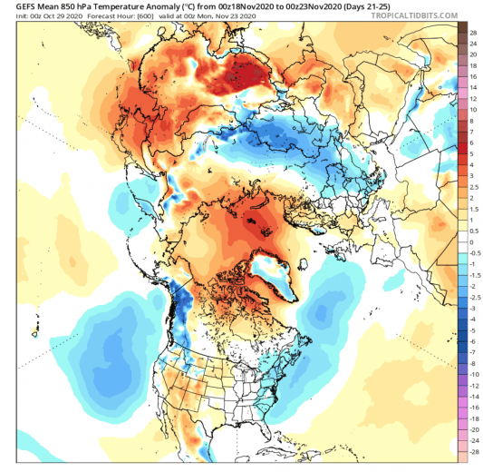 November weather forecast 2020: Last autumn month will show two faces ...