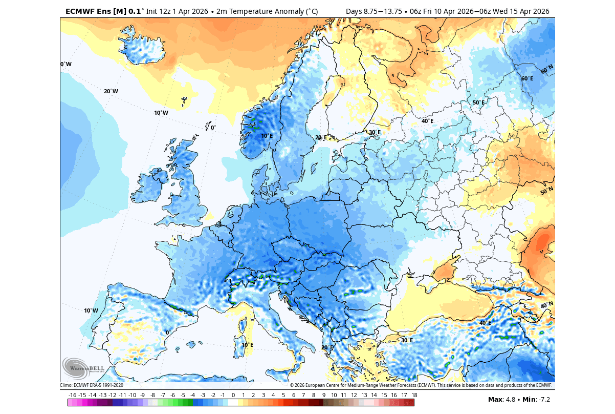 weather-forecast-mid-april-surface-temperature-anomaly-pattern-ecmwf-ensemble-weekly-europe