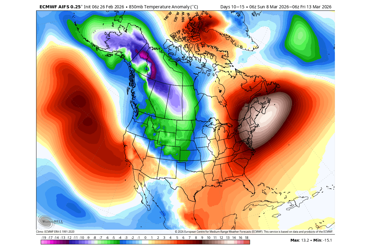 winter-early-march-2026-temperature-anomaly-forecast-united-states-canada-polar-vortex-arctic-airmass