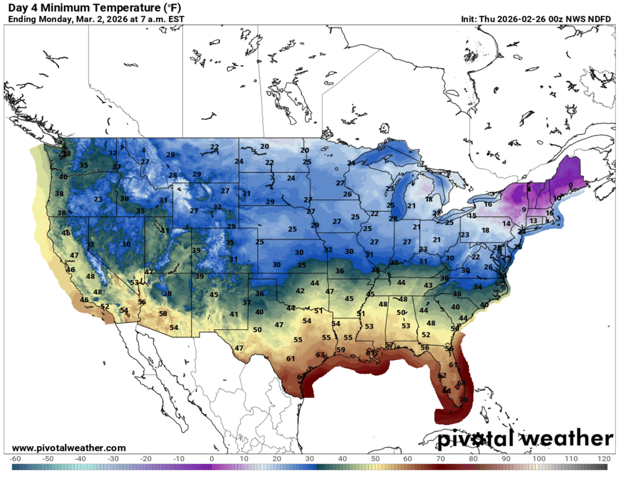 winter-storm-clipper-snowstorm-midwest-snow-march-2026-forecast-canada-united-states-monday-minimum-temperature