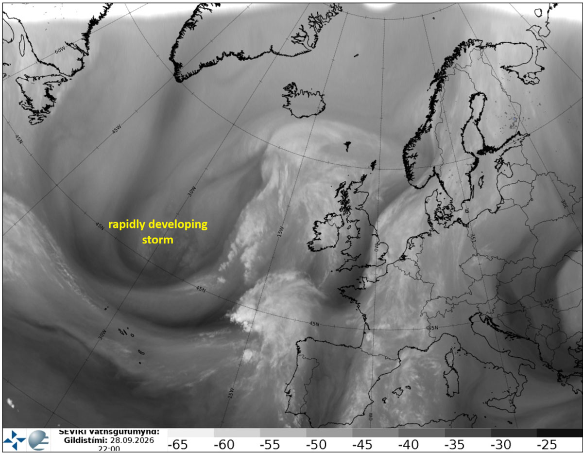 violent atlantic bomb cyclone uk ireland windstorm september 2026 satellite