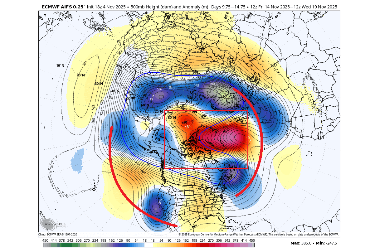 weather-forecast-15-day-north-hemisphere-united-states-pressure-pattern-polar-vortex-split-atmospheric-waves