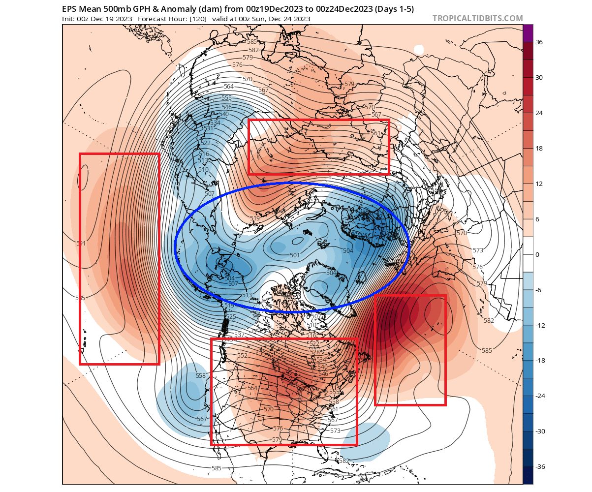 weather-forecast-5-day-december-north-hemisphere-united-states-pressure-pattern-ecmwf-ensemble