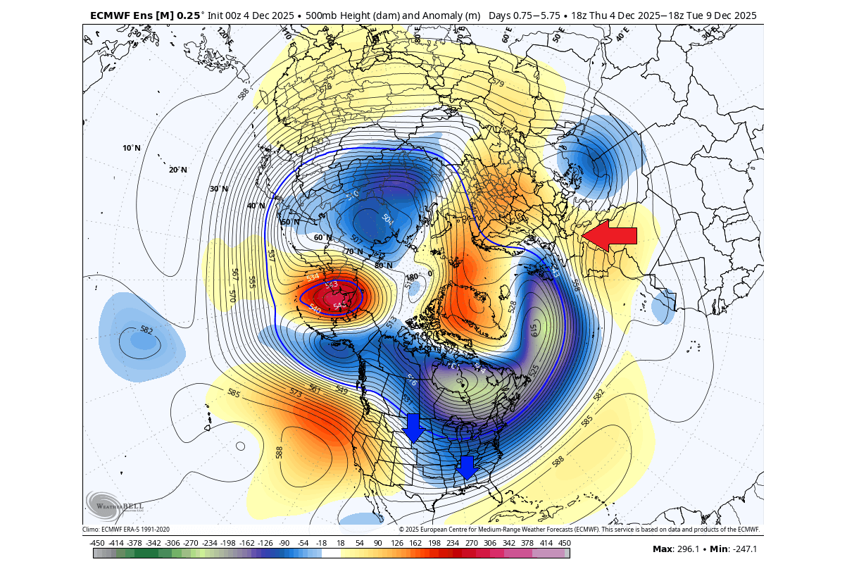 weather-forecast-tomorrow-north-hemisphere-united-states-pressure-pattern-polar-vortex-split-starting