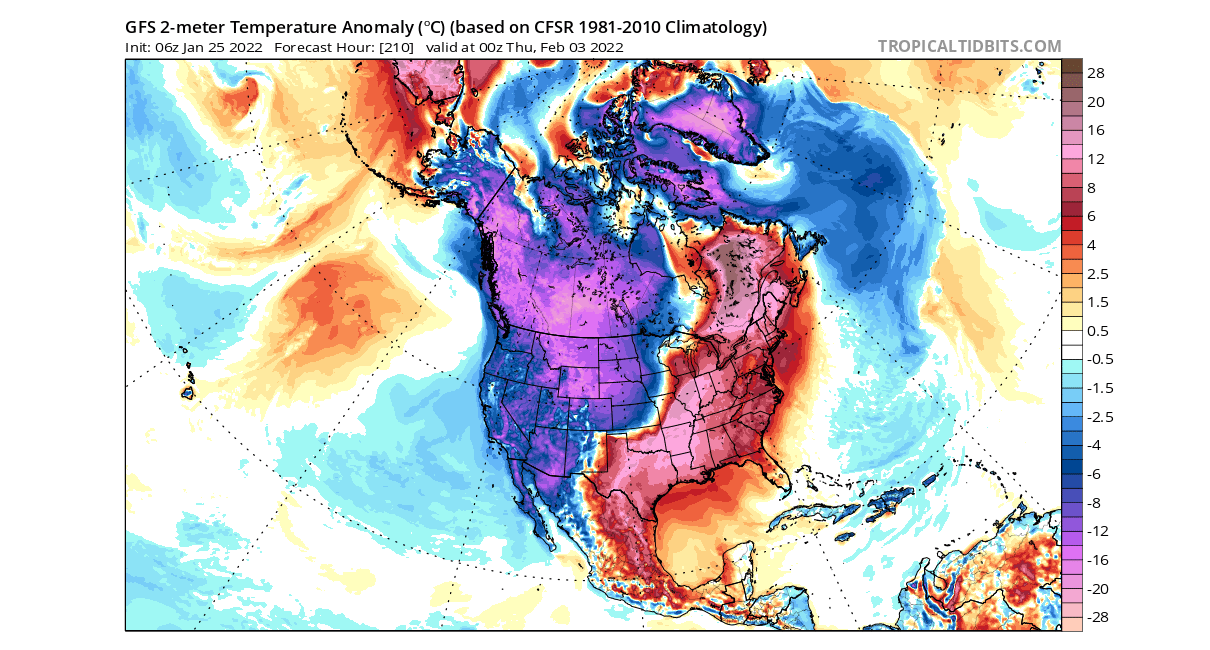 weather-forecast-february-2022-united-states-temperature-anomaly-cold-snow-early-month