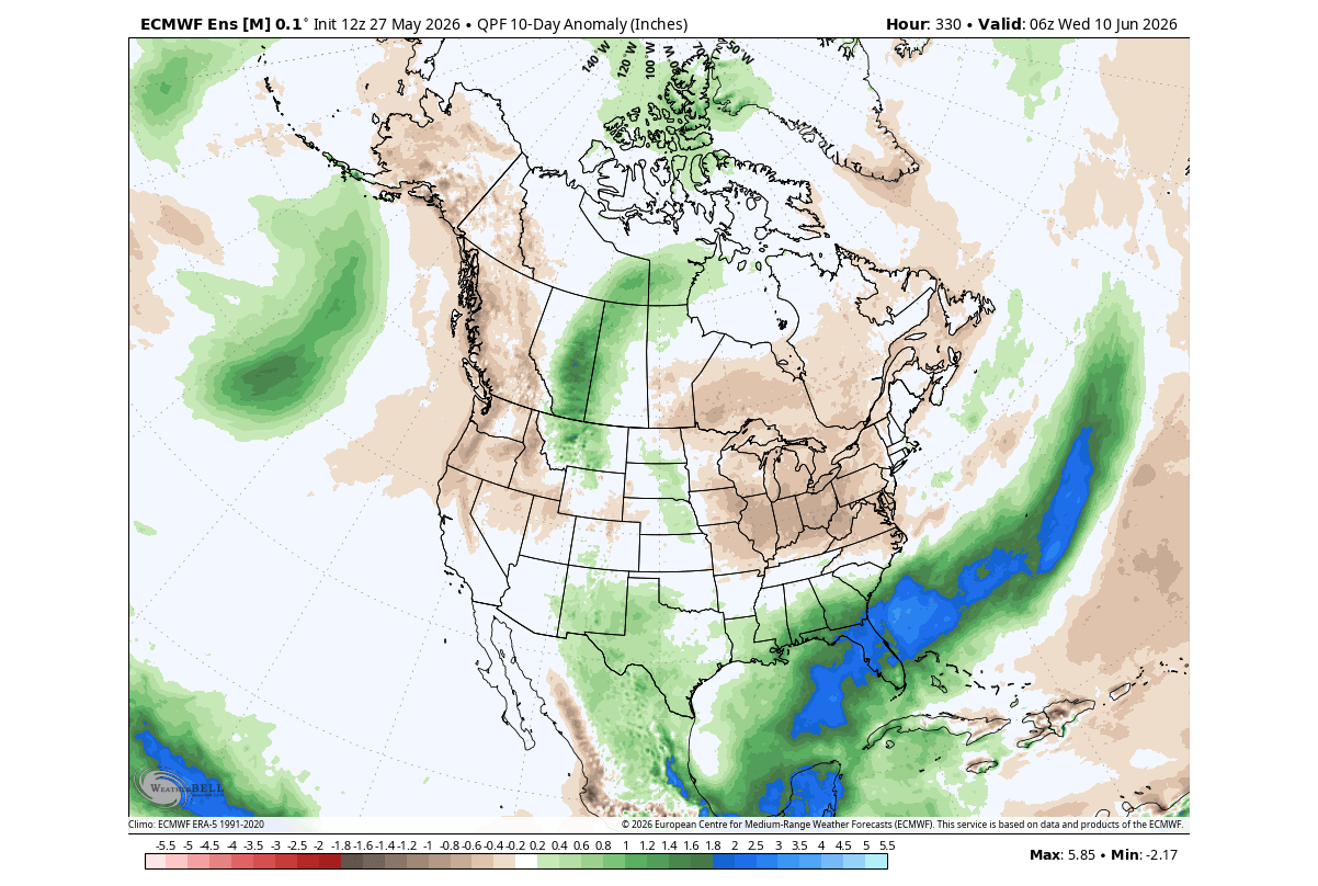weather-forecast-precipitation-anomaly-early-june-united-states-ecmwf-canada-el-nino-jet-stream