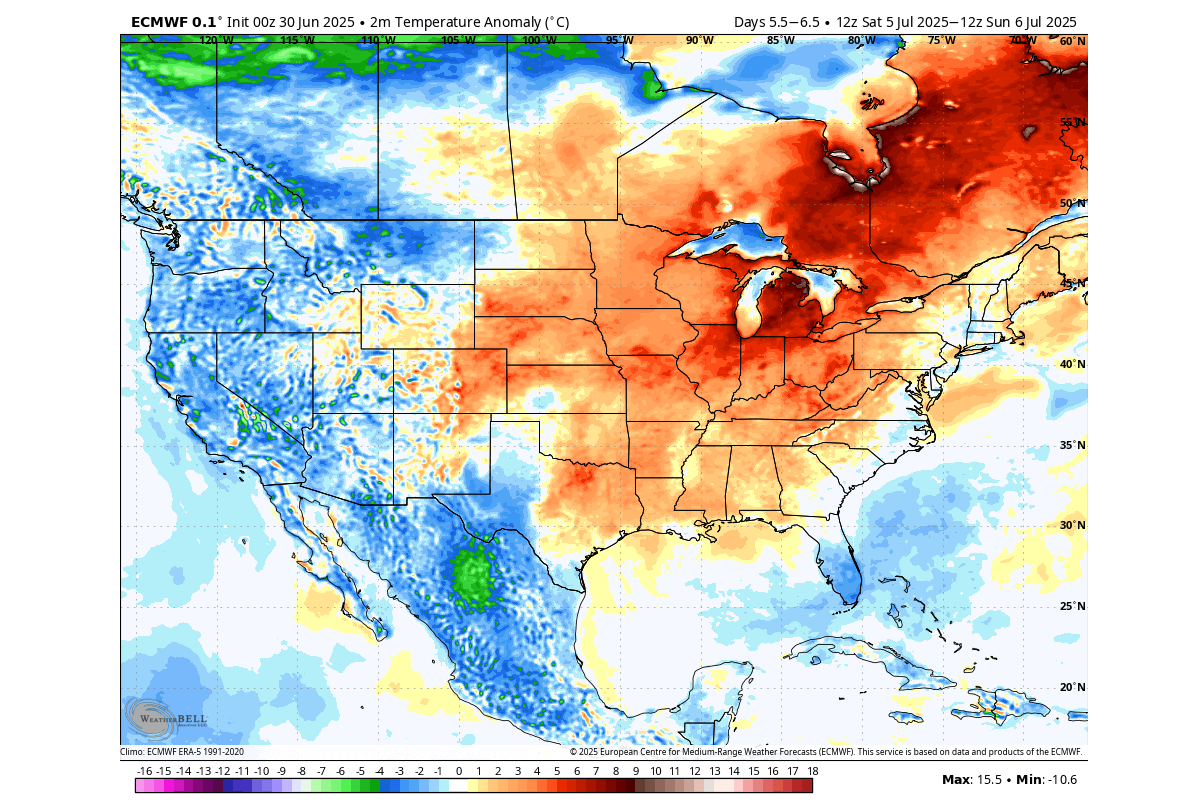 Comprehensive Weather Patterns Prediction For July 2026