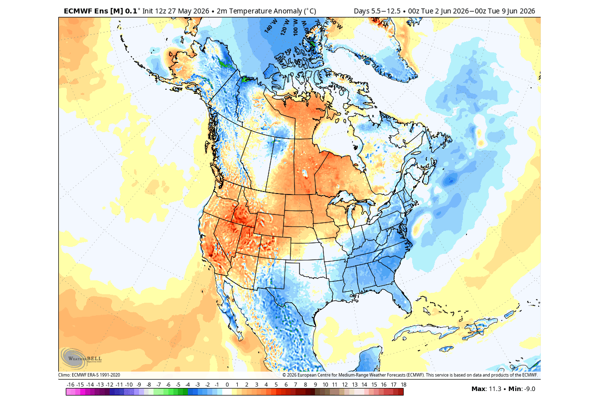weather-forecast-surface-temperature-united-states-canada-ecmwf-june-start-10-day-anomaly