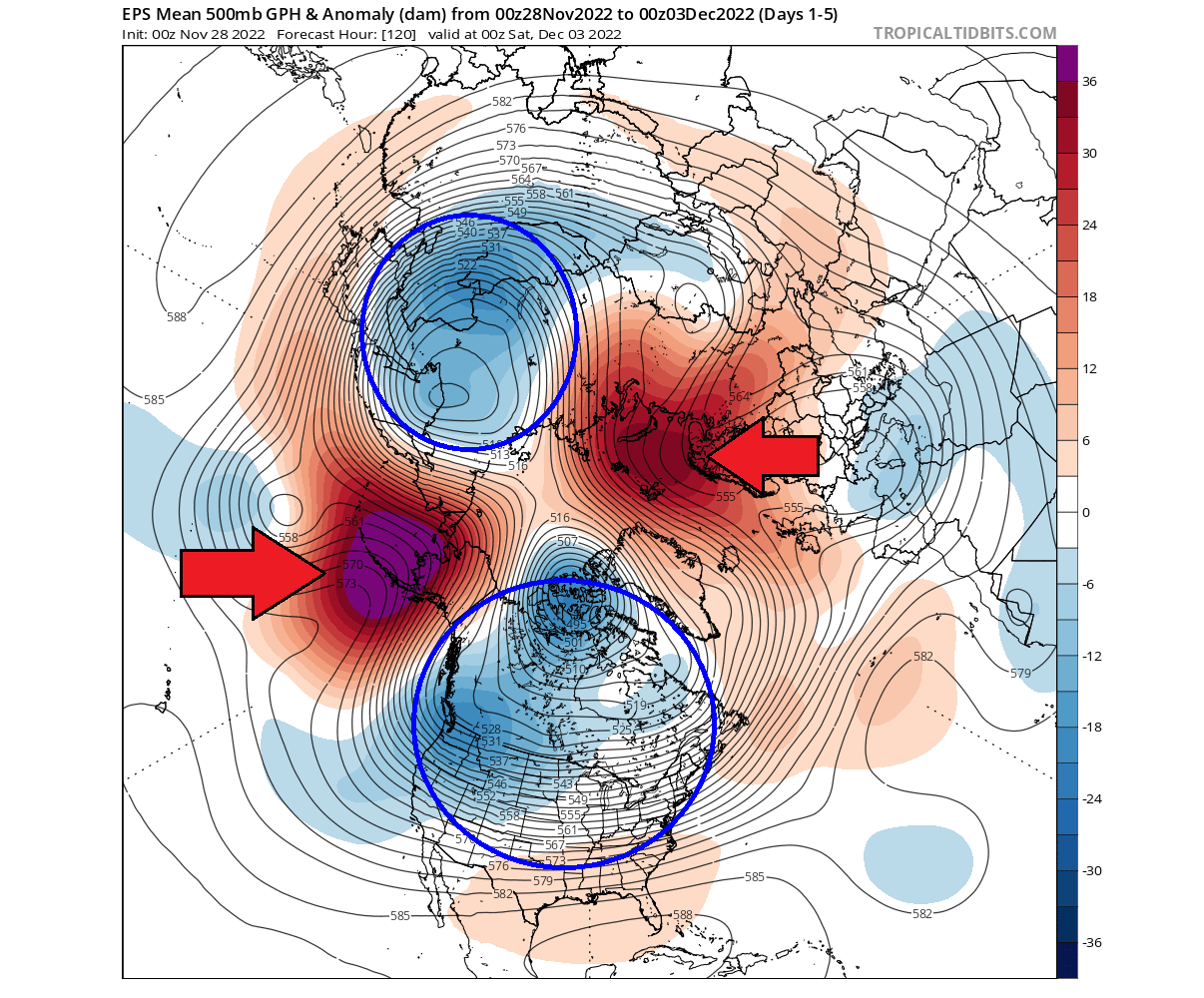 weather-forecast-winter-december-united-states-europe-pressure-anomaly-blocking-pattern-early-month