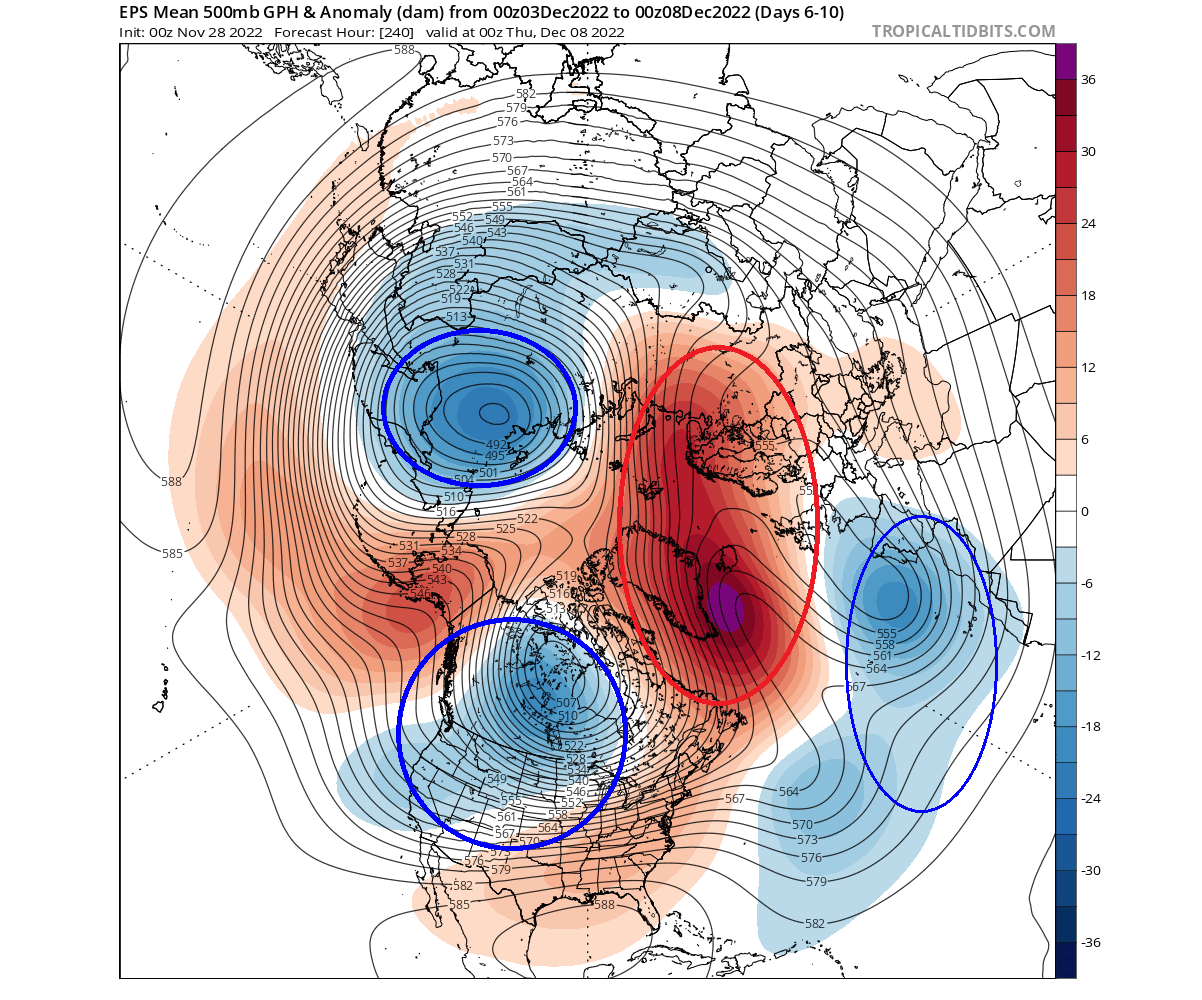 weather-forecast-winter-december-united-states-europe-pressure-pattern-double-blocking-mid-month