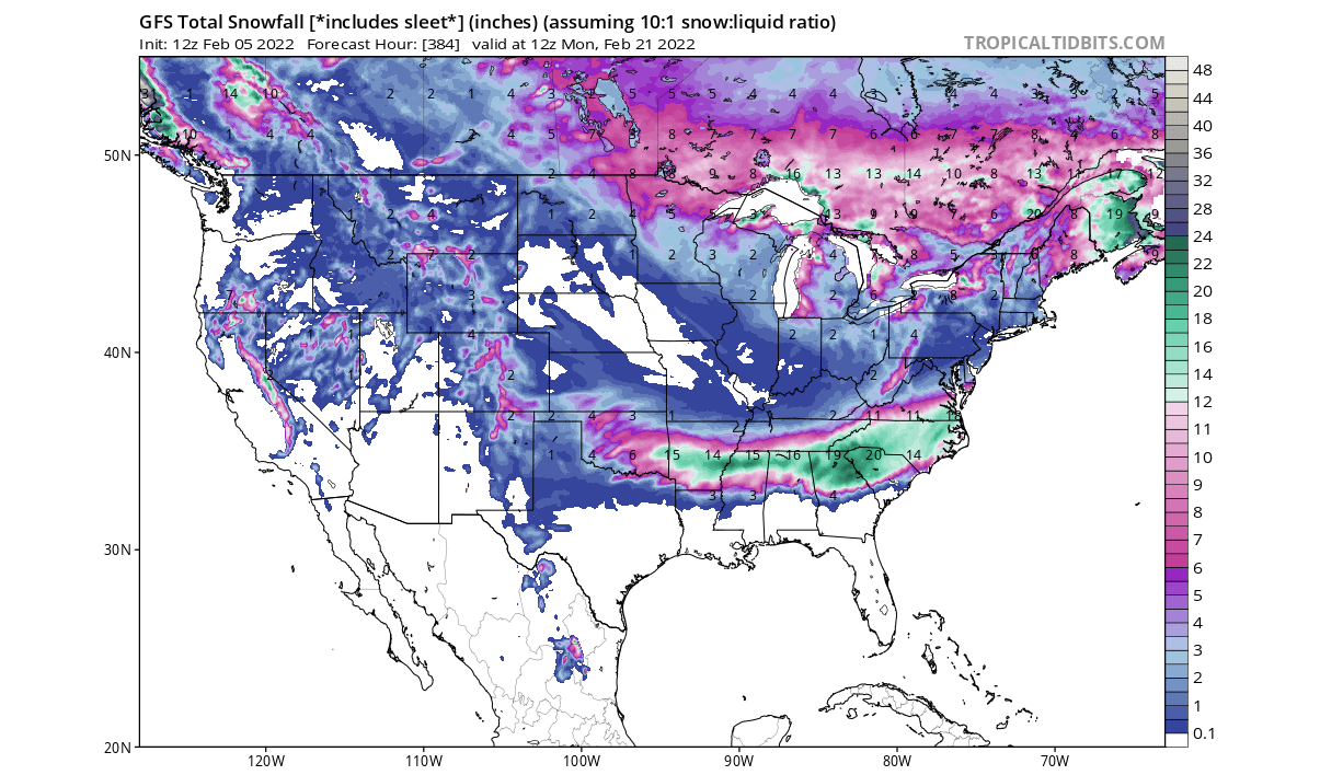weather-winter-forecast-united-states-gefs-ensemble-snowfall-snow-depth-change-late-february-cold