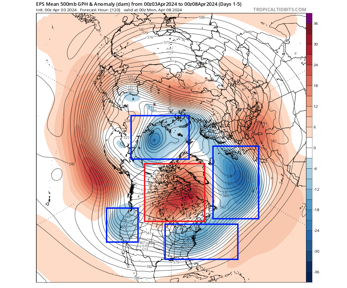 winter-forecast-tomorrow-pressure-anomaly-ecmwf-united-states-canada-polar-blocking-pattern