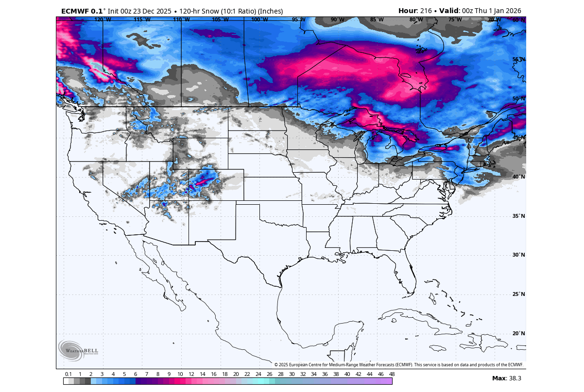 winter-forecast-total-snowfall-united-states-canada-end-month-cold-air-return