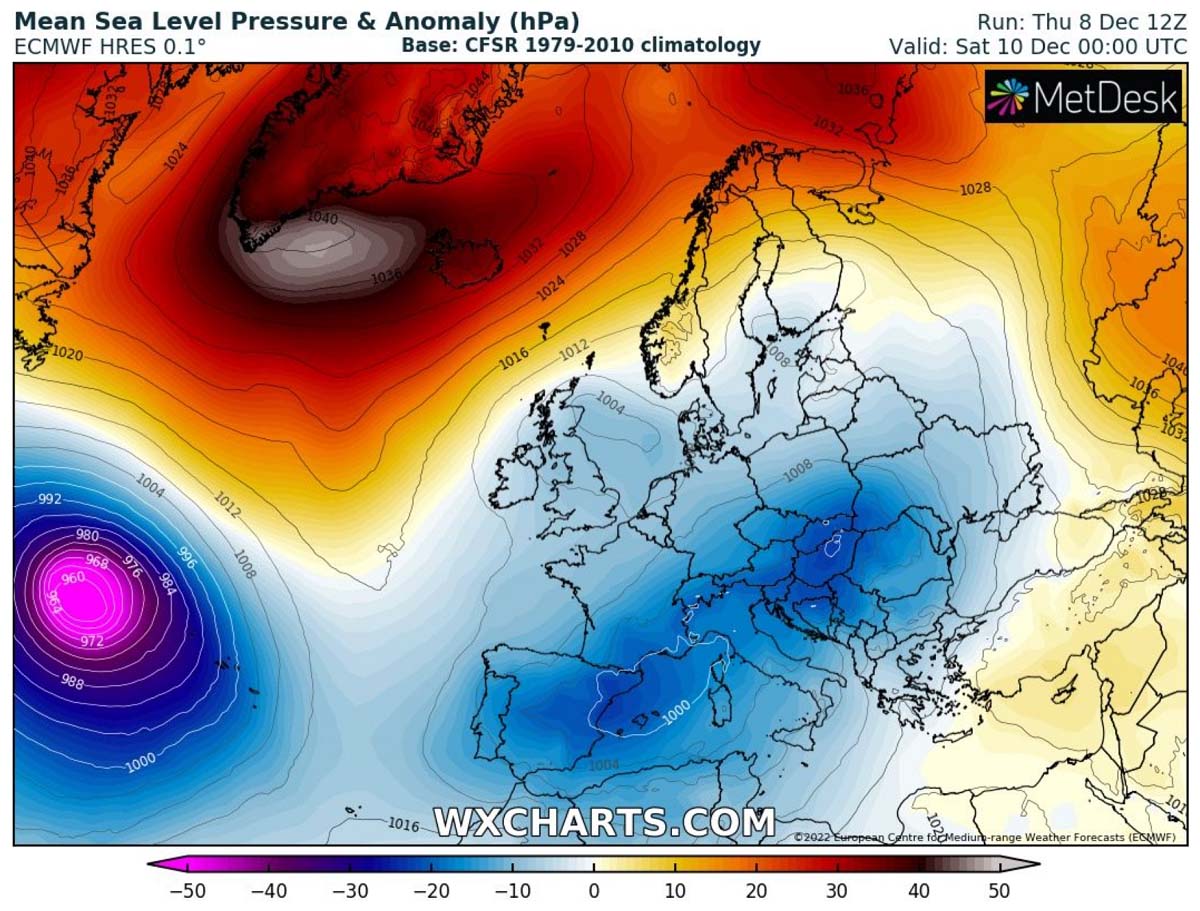 winter-season-2022-2023-arctic-blast-december-forecast-snow-europe-pressure-saturday