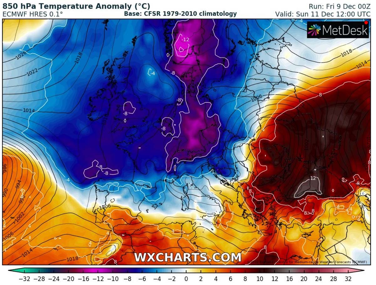 winter-season-2022-2023-arctic-blast-december-forecast-snow-europe-temperature-sunday