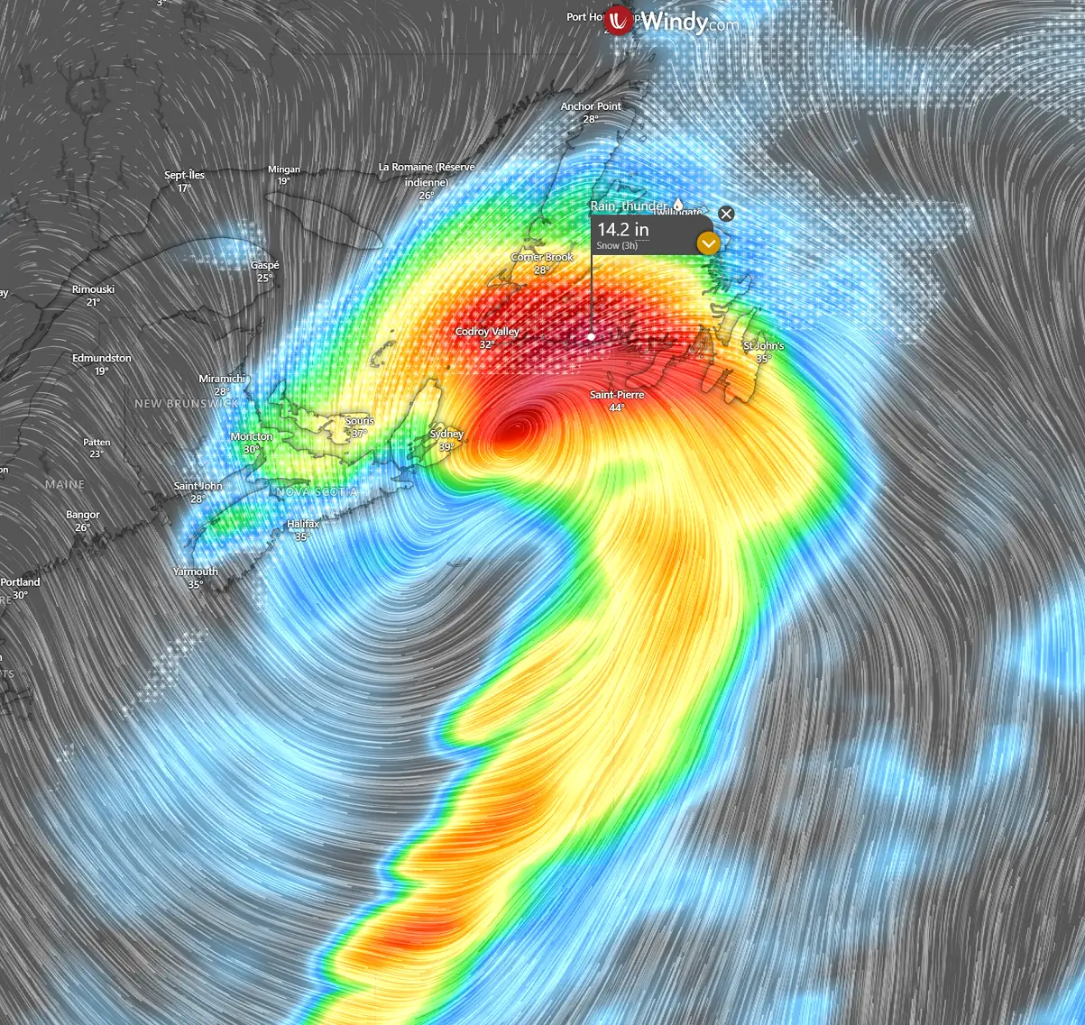 winter-storm-snow-noreaster-bomb-cyclone-northeast-us-canada-newfoundland-whiteout