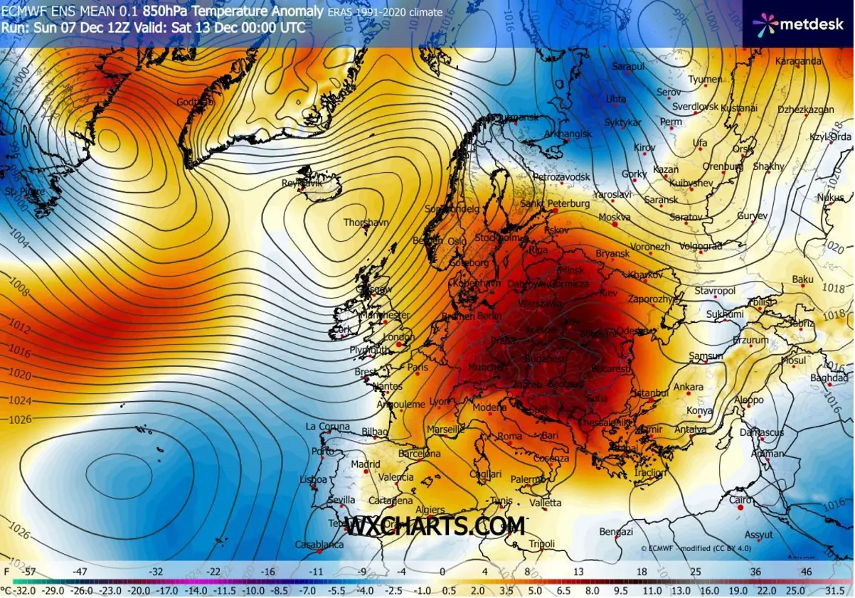 zonal-flow-north-atlantic-intense-storm-bram-western-europe-december-2025-temperature-anomaly-weekend