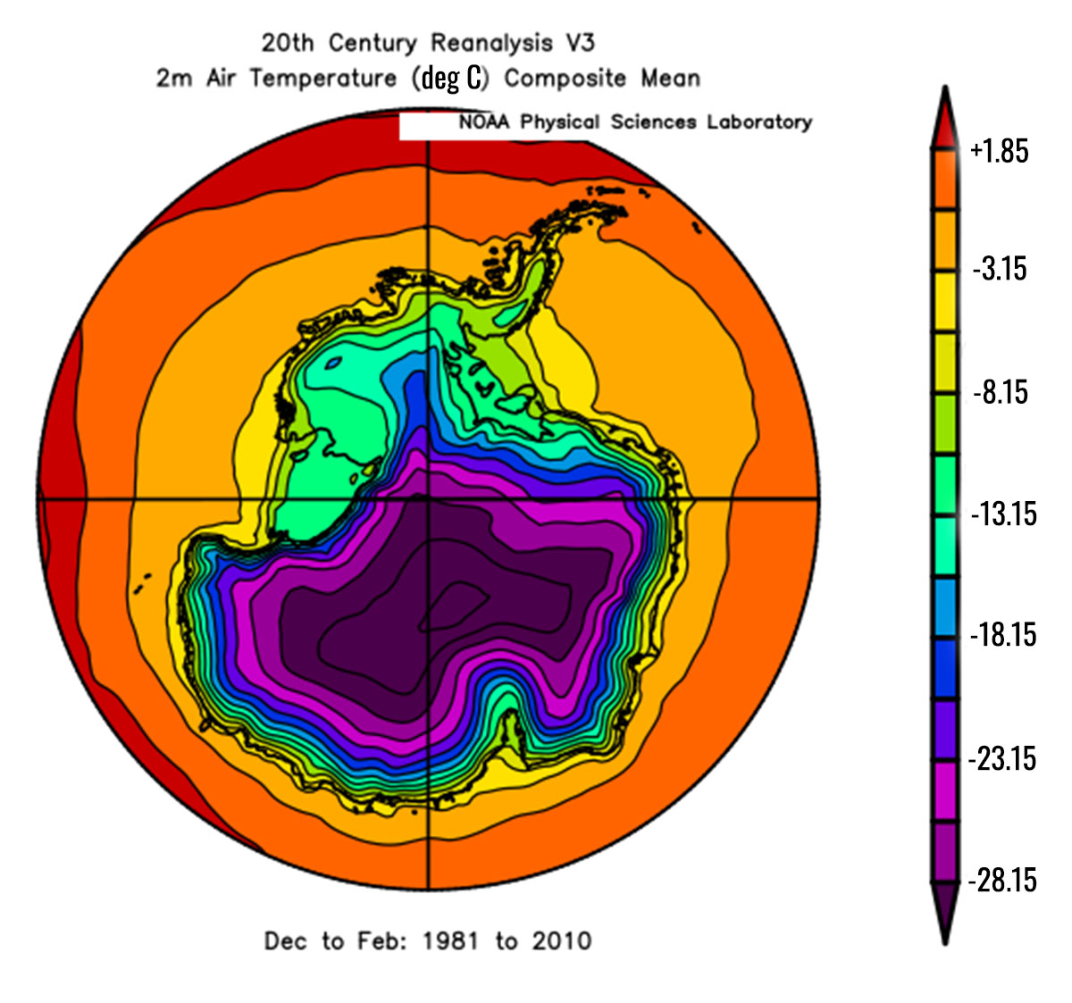 antarctic sea ice extent all time low february marked negative anomaly msat