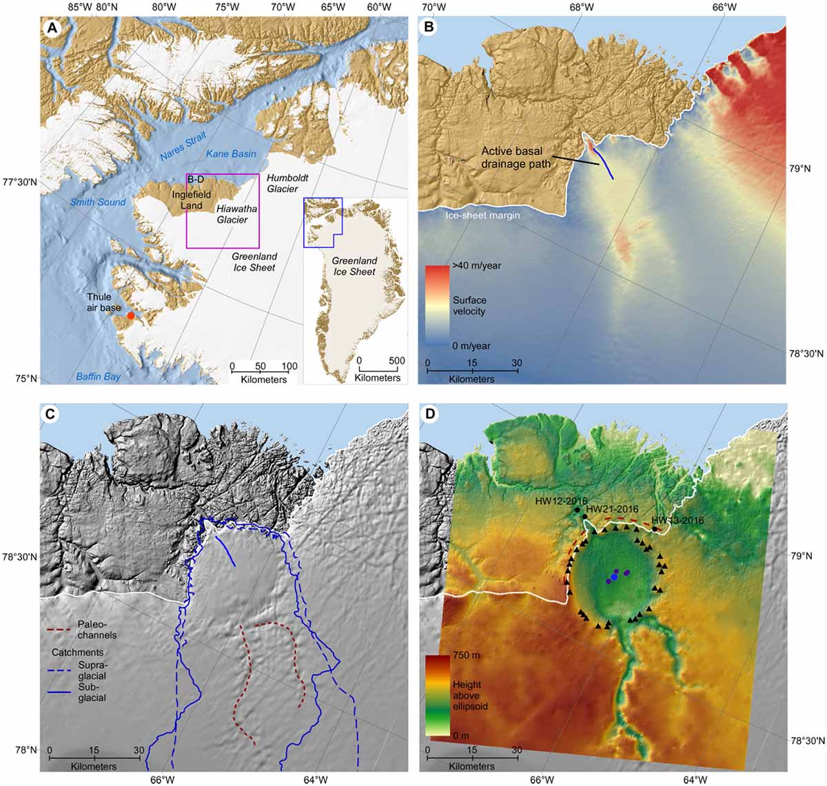 in-greenland-hyawatha-glacier-hide-impact-crater-geomorphology