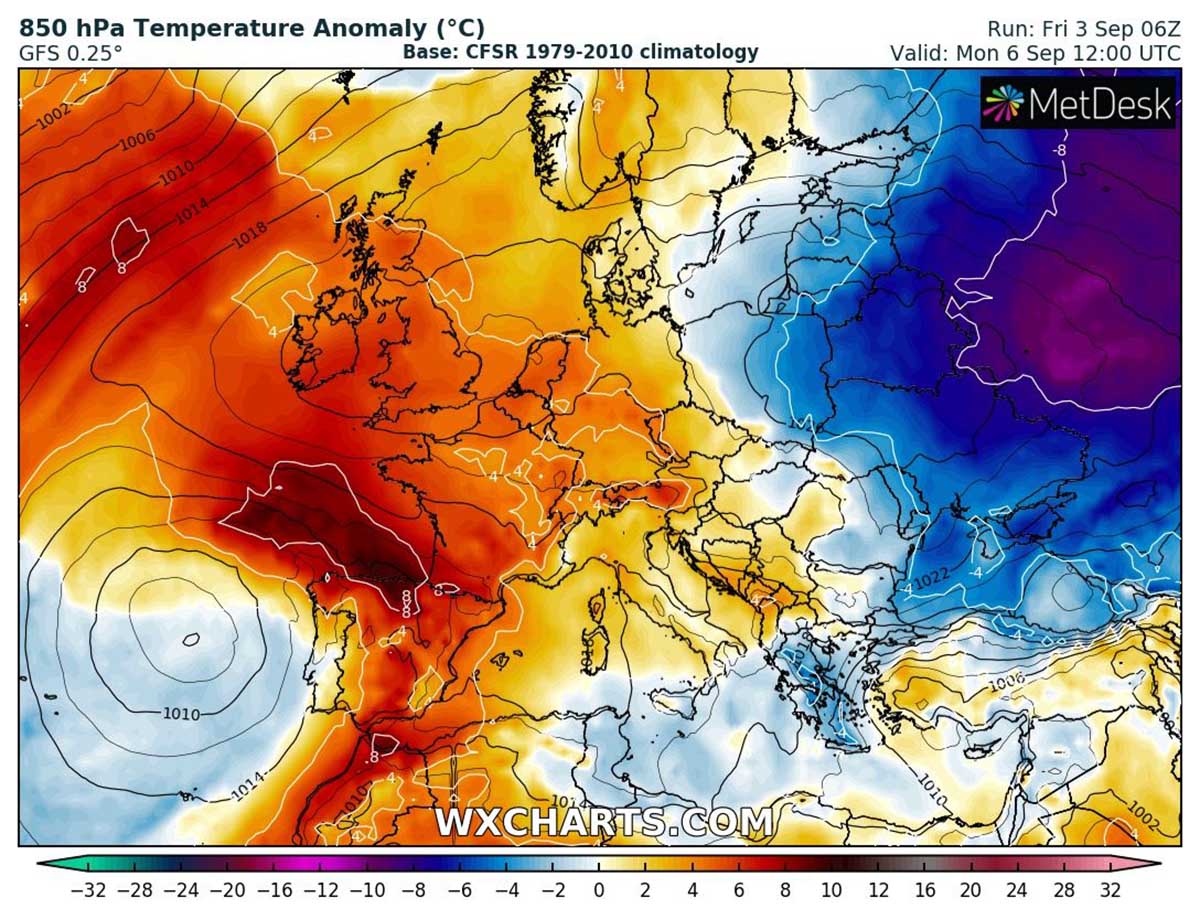 autumn-heatwave-france-england-temperature-monday