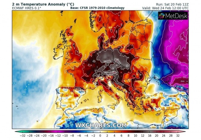 sahara-dust-storm-warm-wave-europe-2m-temperature-anomaly-wednesday