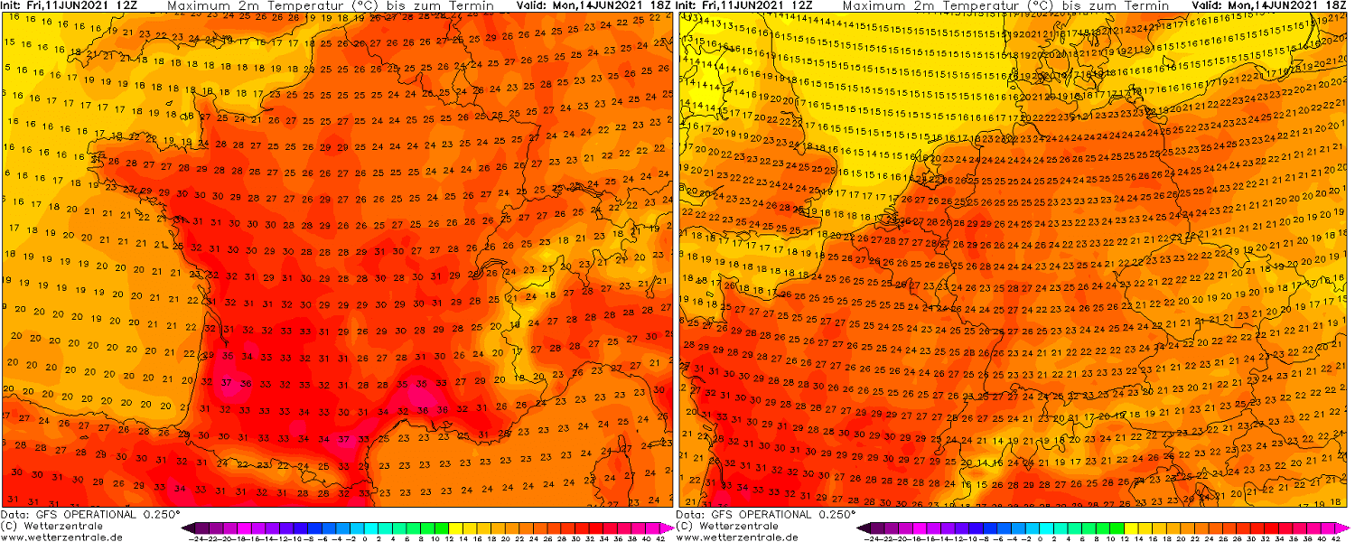 first-significant-heatwave-2021-europe-monday-temperature