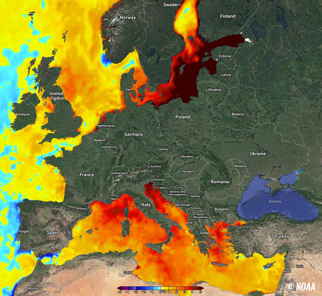 strong-heatwave-summer-forecast-2021-sea-surface-temperature