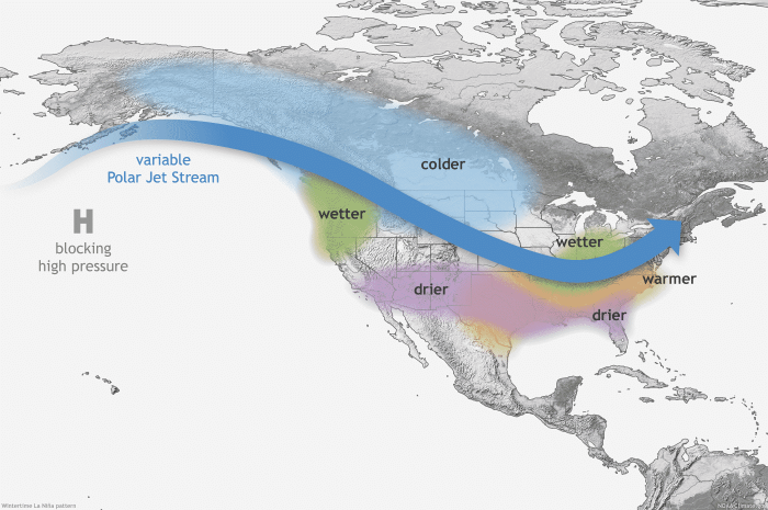 spring-weather-season-forecast-enso-la-nina-jet-stream-impact-united-states-canada
