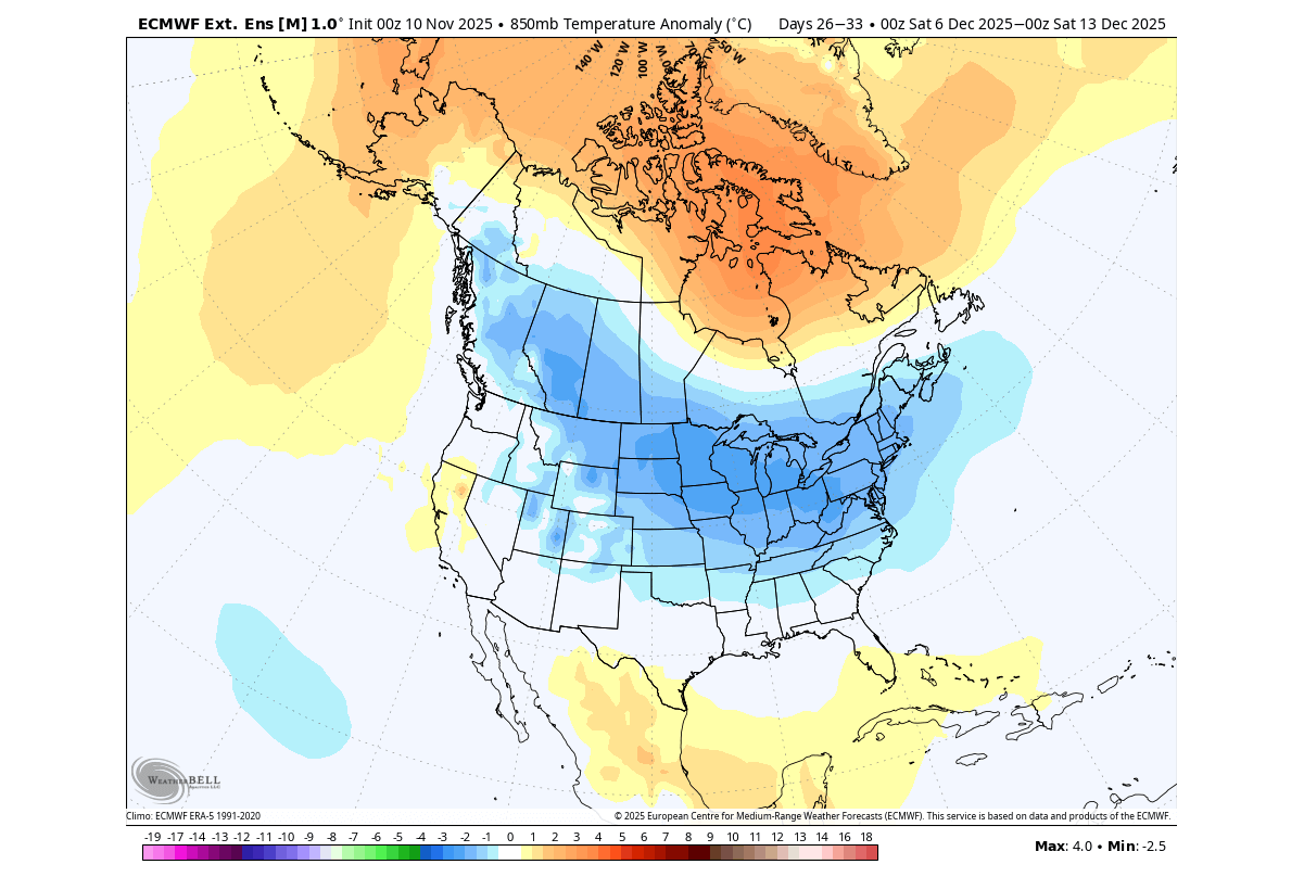 early-december-weather-temperature-forecast-anomaly-united-states-canada-cold-polar-vortex-collapse