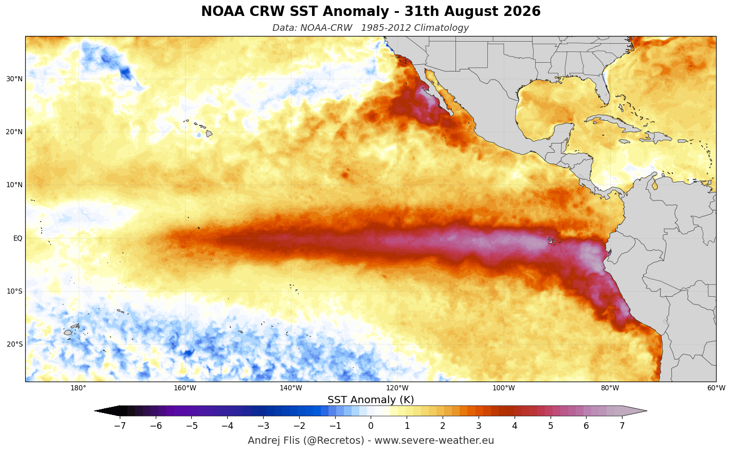 enso-pacific-ocean-temperature-anomaly-analysis-noaa-crw-analysis-september-super-el-nino-developing-for-winter-season-united-states-canada