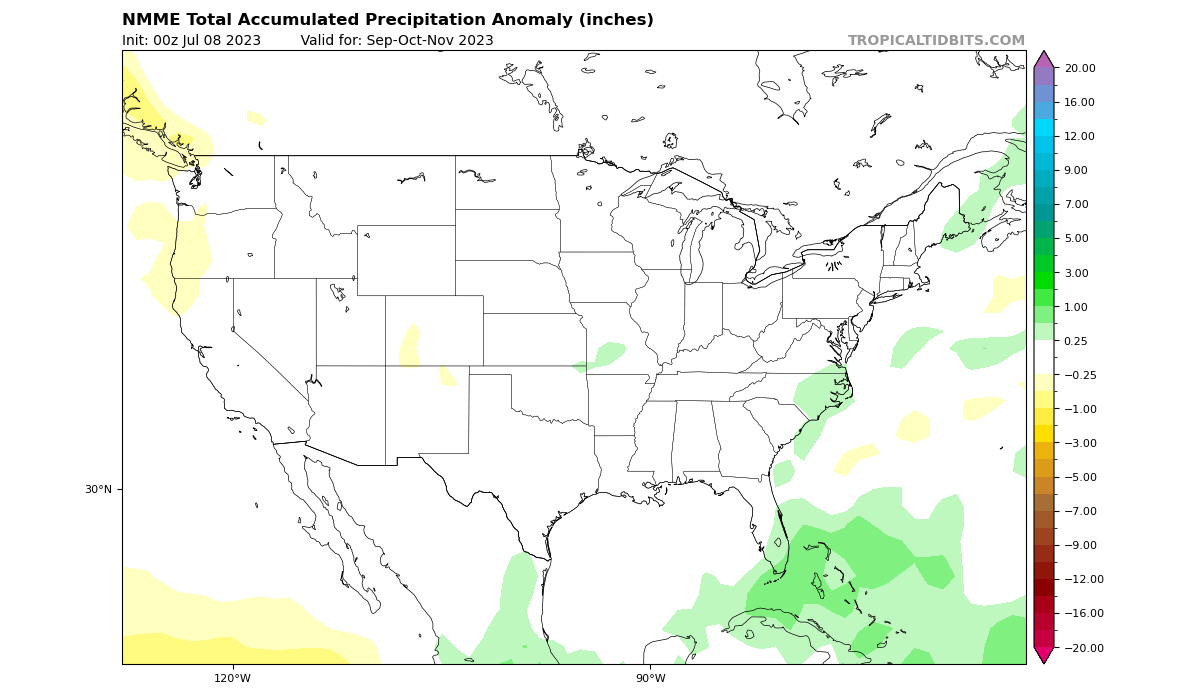 fall-2023-weather-forecast-noaa-nmme-canada-united-states-precipitation-anomaly