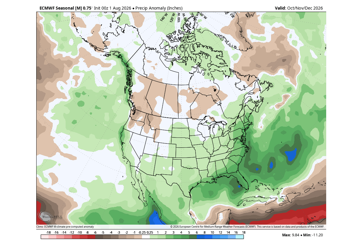 fall-2026-weather-forecast-ecmwf-canada-united-states-precipitation-anomaly-el-nino-pattern