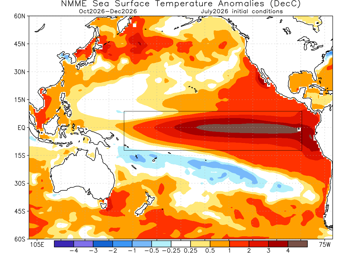 fall-winter-season-ocean-temperature-anomaly-forecast-noaa-nmme-united-states-canada-2026-weather-super-el-nino-phase