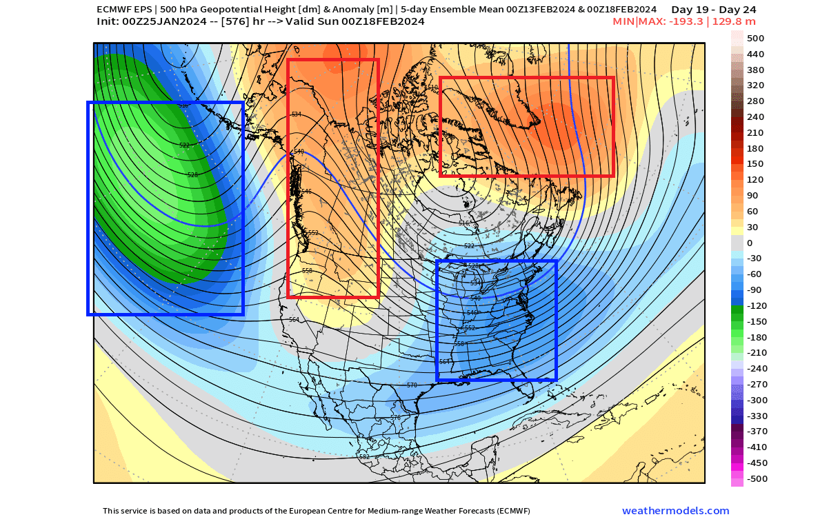 february-ecmwf-forecast-united-states-canada-low-pressure-area-cold-pattern-return