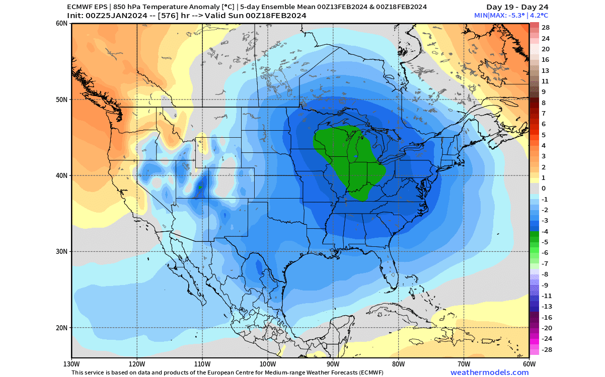 february-ecmwf-forecast-united-states-temperature-anomaly-cold-pattern-return