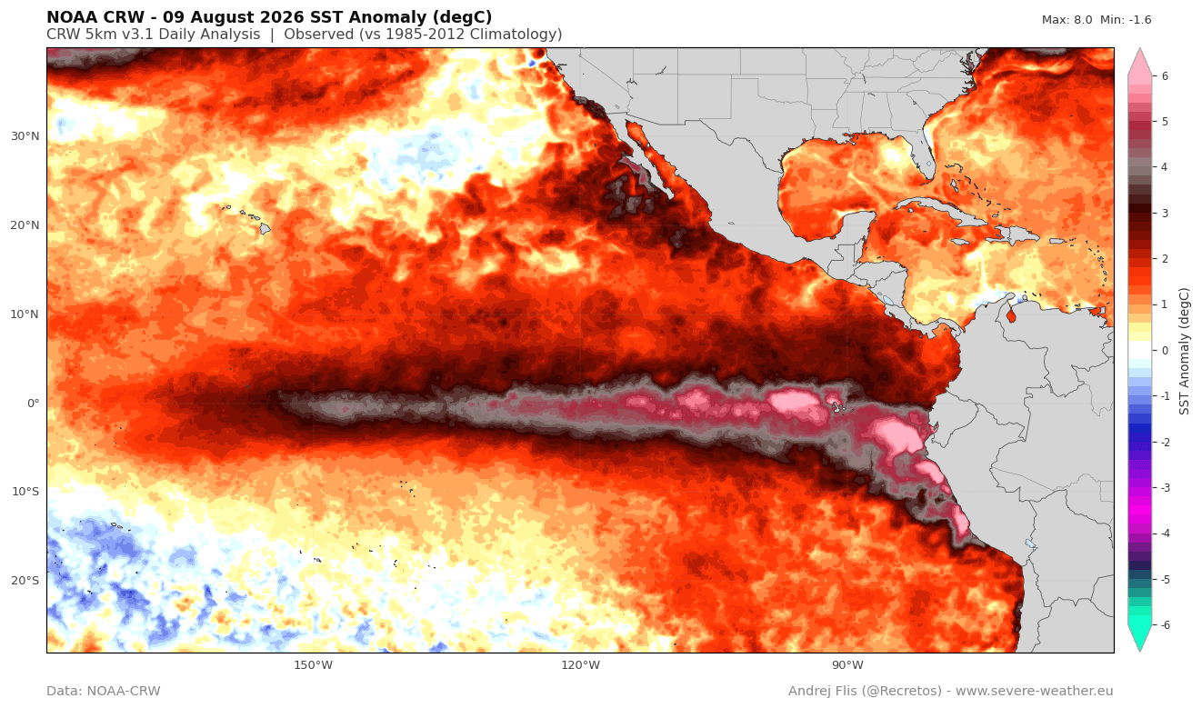 global-sea-surface-ocean-temperature-anomaly-united-states-north-america-analysis-latest-update-mid-august-super-el-nino