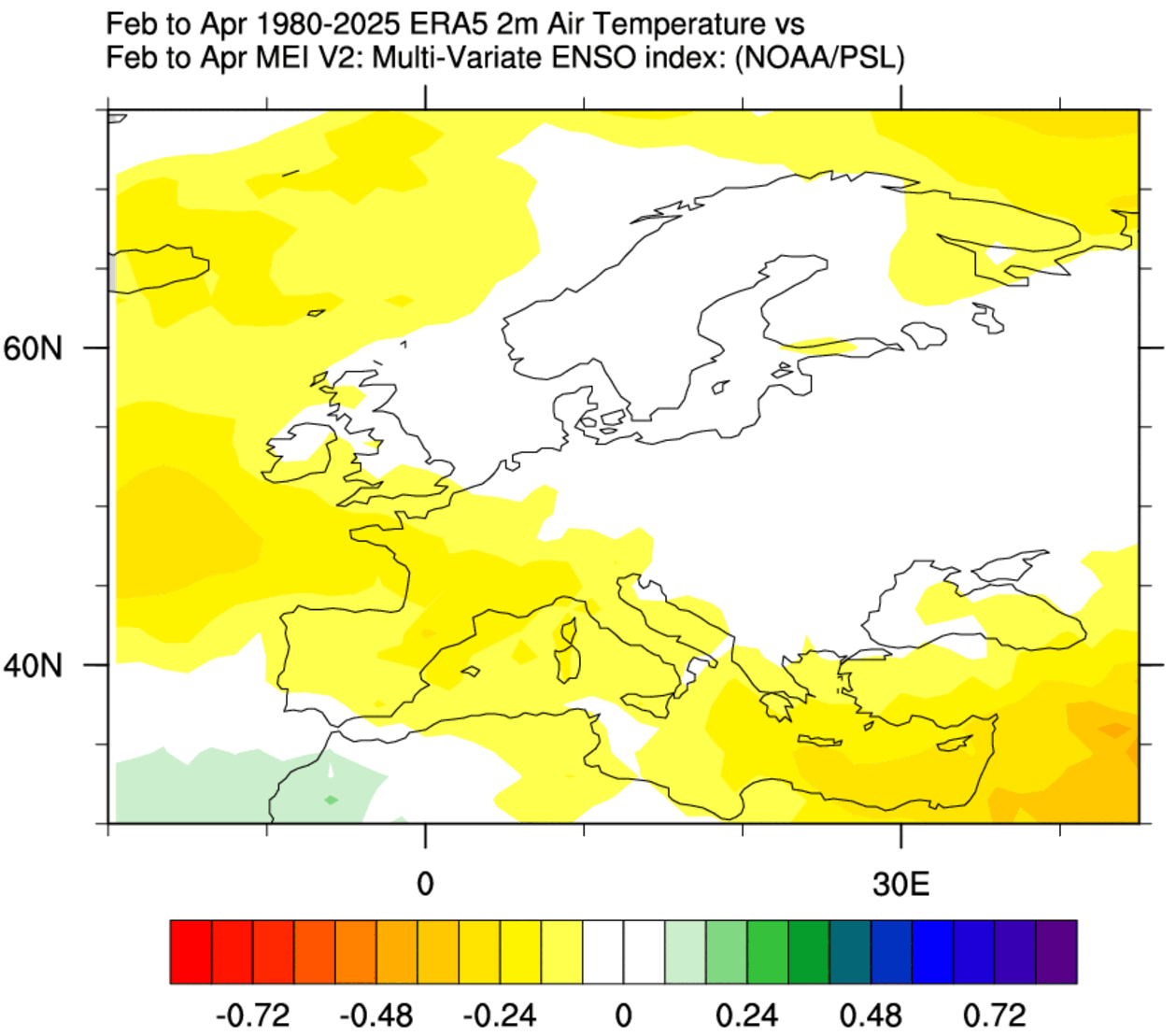 la-nina-collapse-winter-spring-pattern-surface-temperature-anomaly-reanalysis-europe