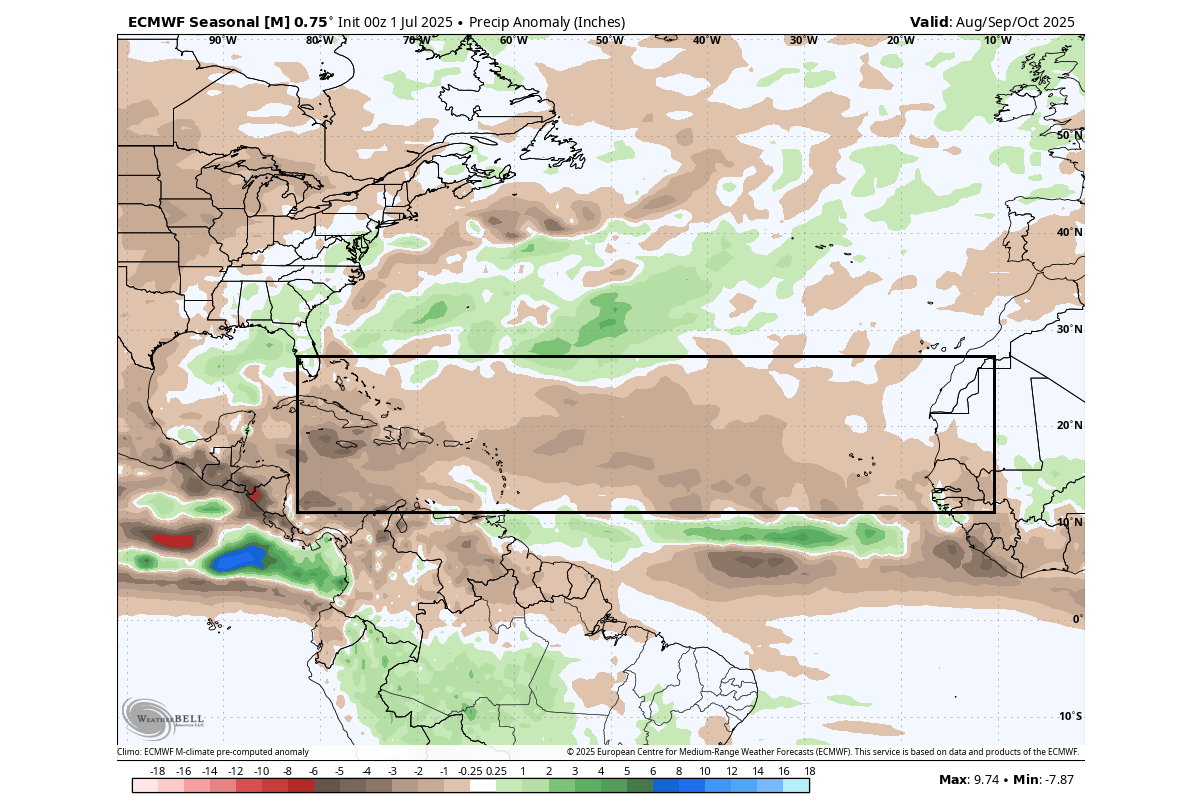 long-range-forecast-precipitation-anomaly-hurricane-season-atlantic-ecmwf-seasonal-united-states-impact