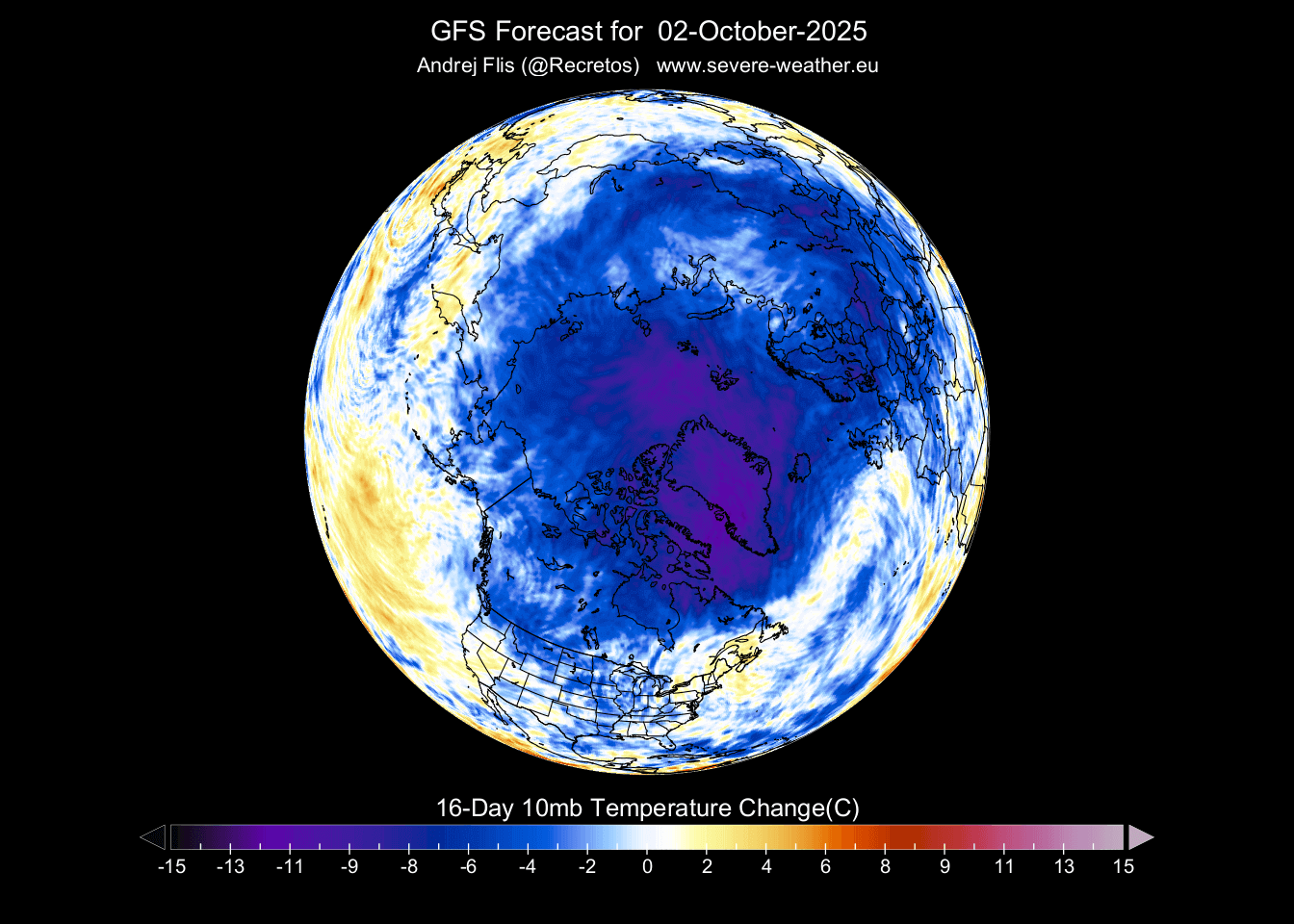 polar-vortex-16-day-stratosphere-temperature-change-rapid-cooling-weather-season-latest-data-gfs
