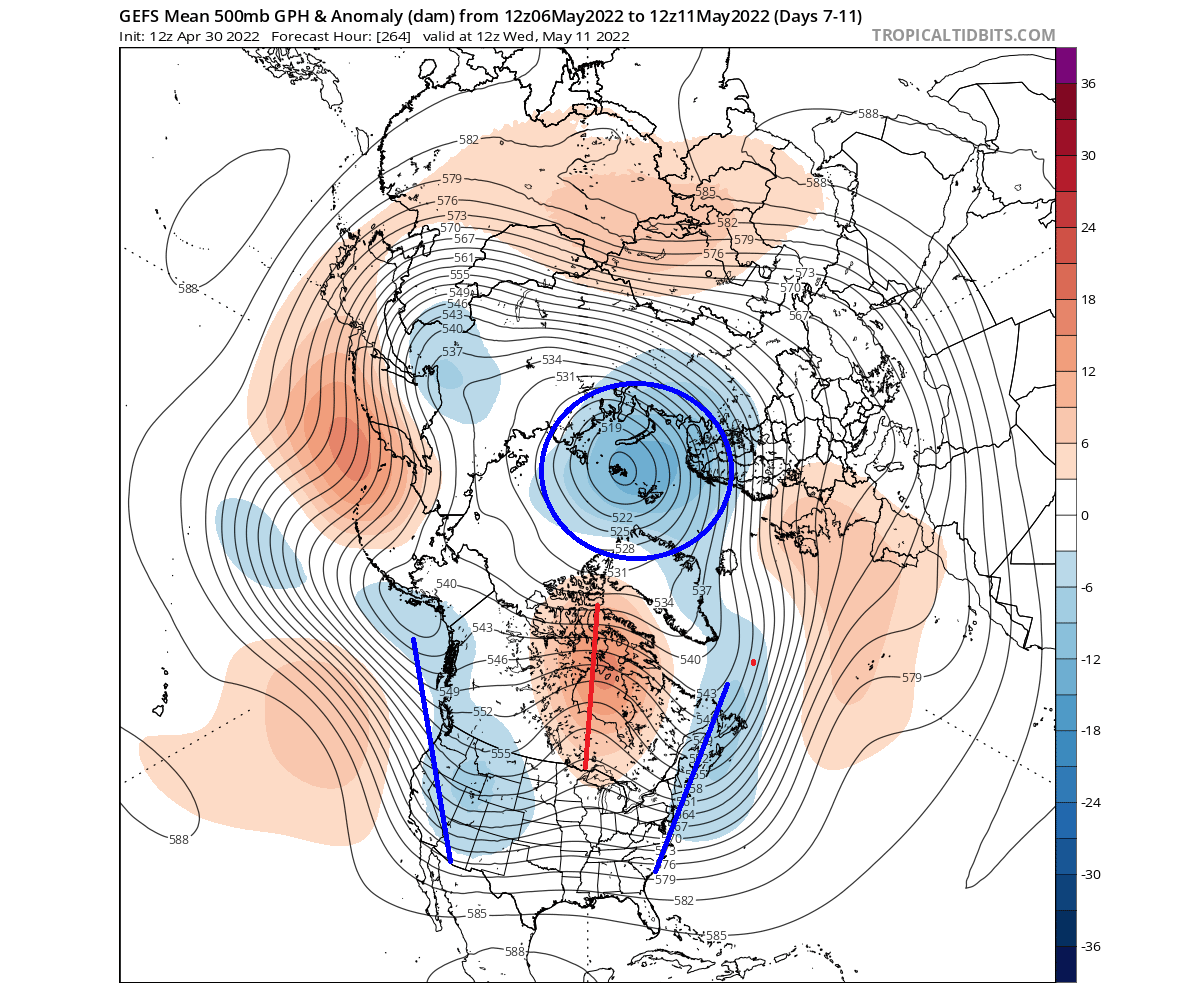 polar-vortex-split-collapse-weather-forecast-update-spring-may-mid-month-north-hemisphere-pressure-pattern-anomaly