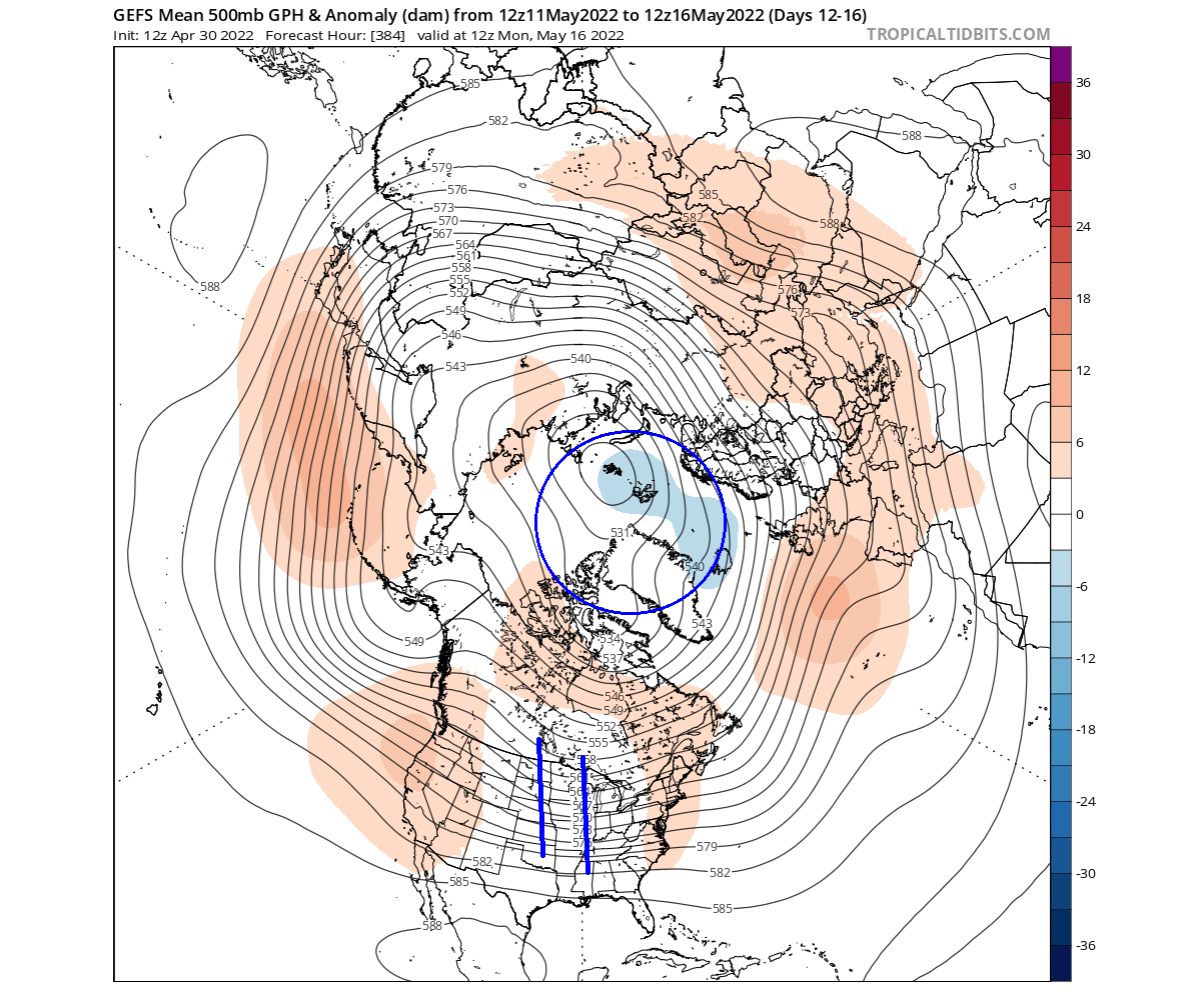 polar-vortex-weather-forecast-spring-may-late-month-north-hemisphere-pressure-pattern-anomaly