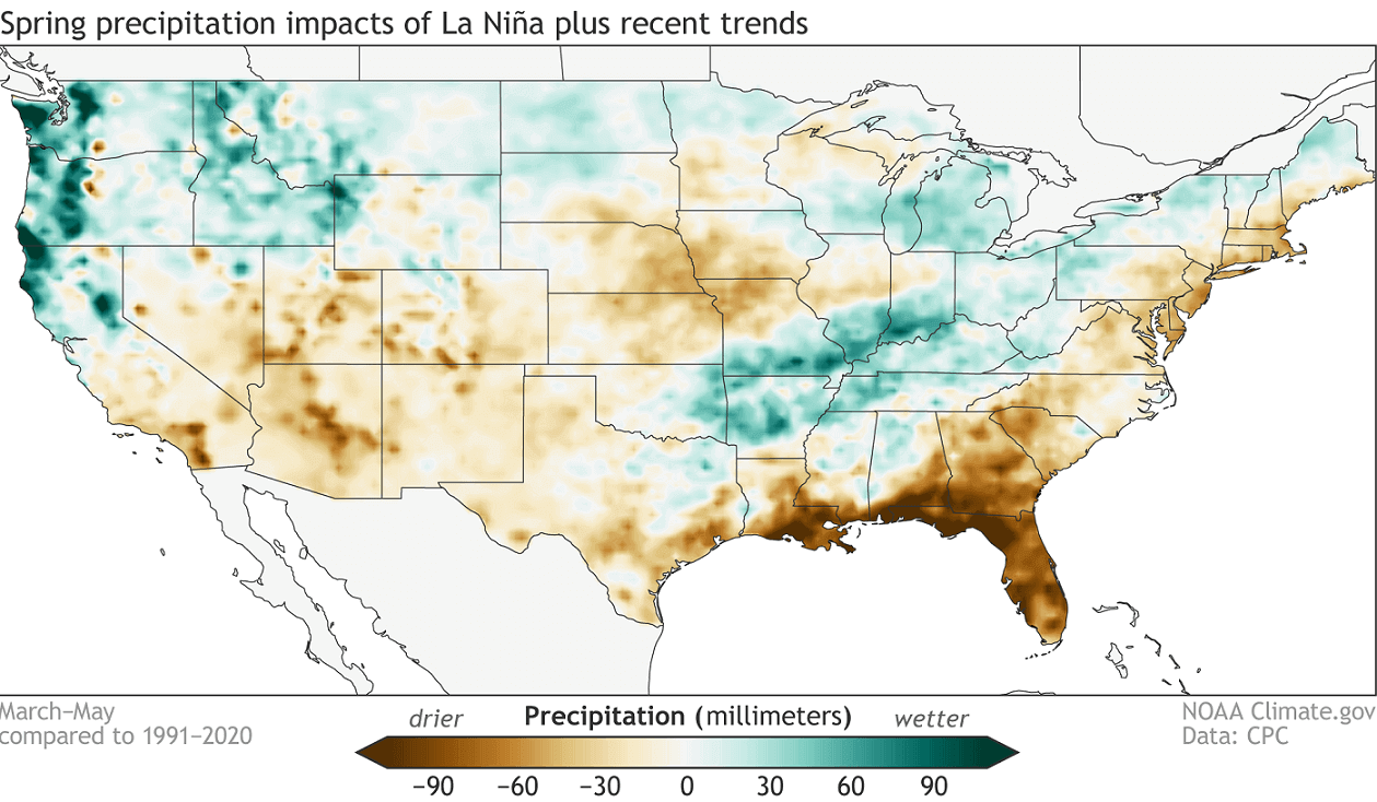 spring-season-precipitation-anomaly-united-states-analysis-la-nina-pattern