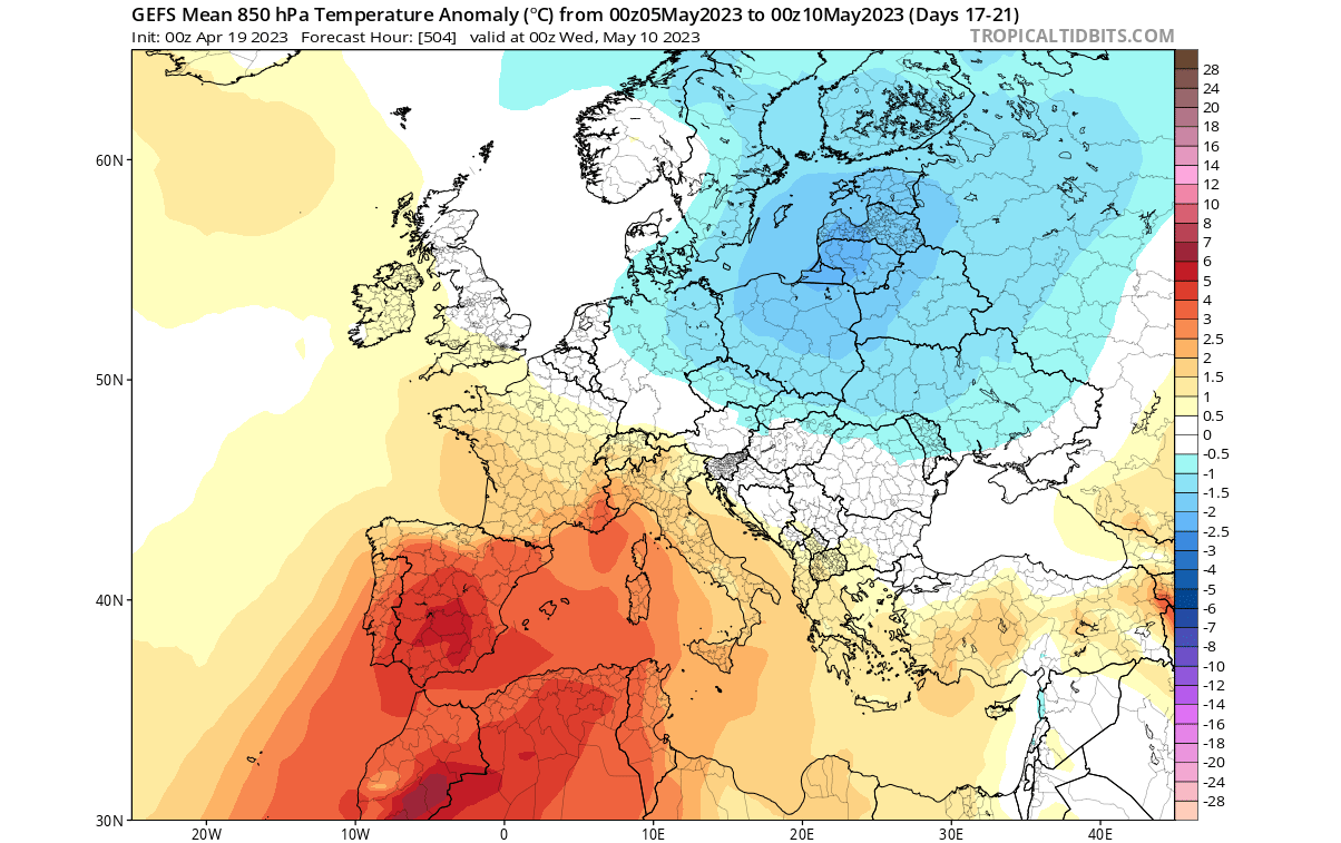 sudden-stratospheric-warming-polar-vortex-north-hemisphere-forecast-temperature-gefs-noaa-extended-ensemble-europe-may