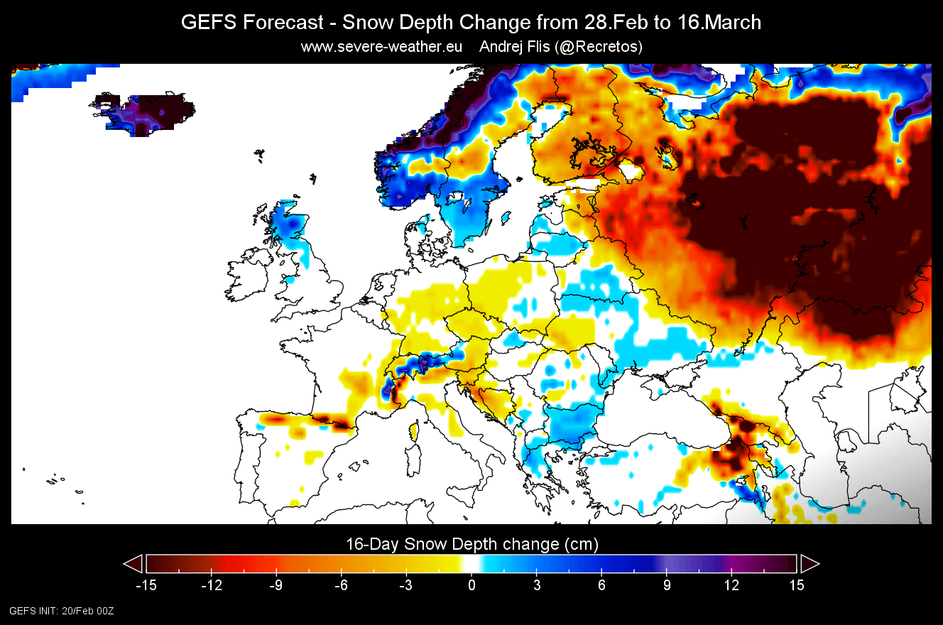 sudden-stratospheric-warming-winter-polar-vortex-north-hemisphere-forecast-temperature-noaa-gefs-extended-ensemble-europe-march-snowfall