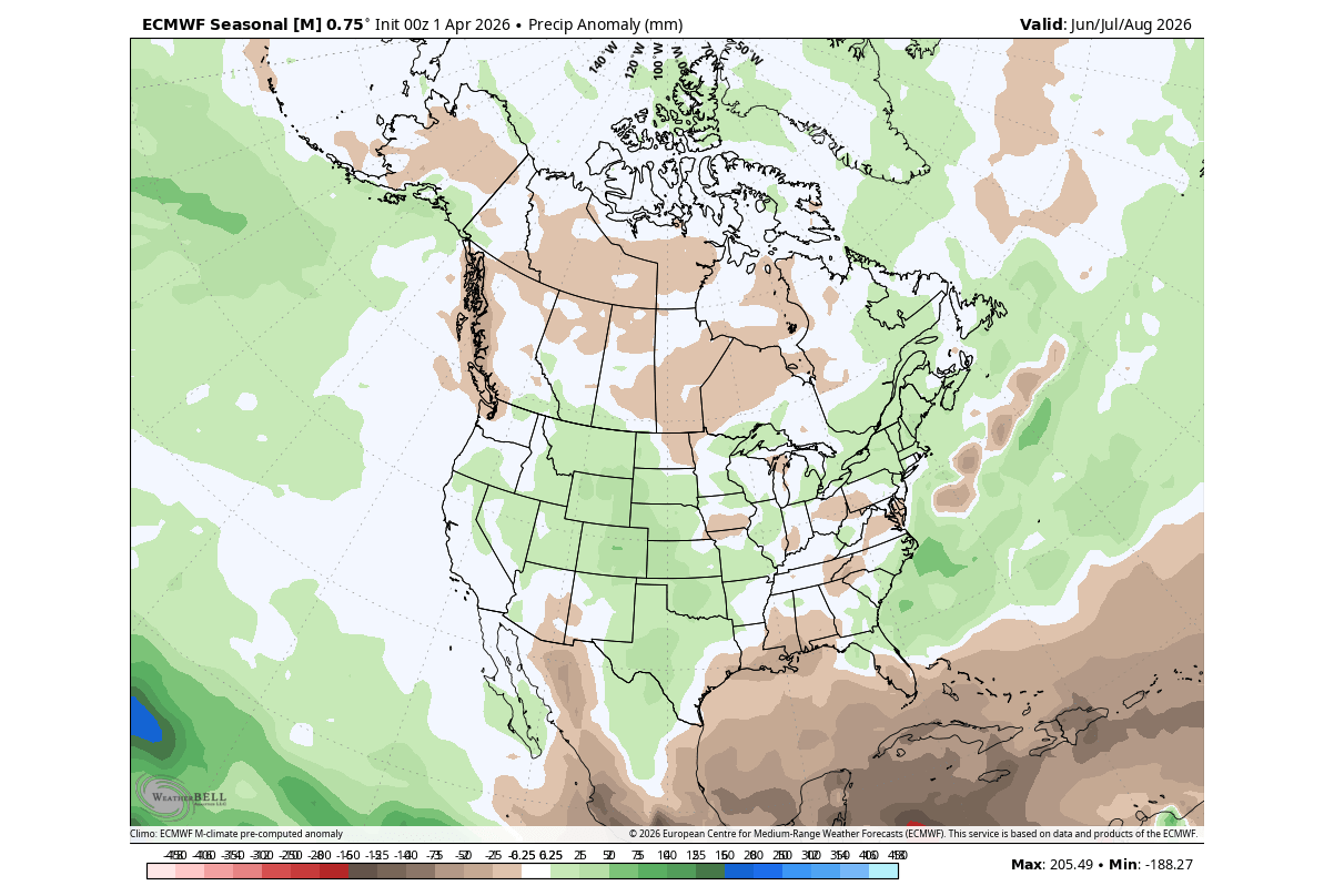summer-2026-weather-forecast-update-united-states-canada-seasonal-precipitation-anomaly