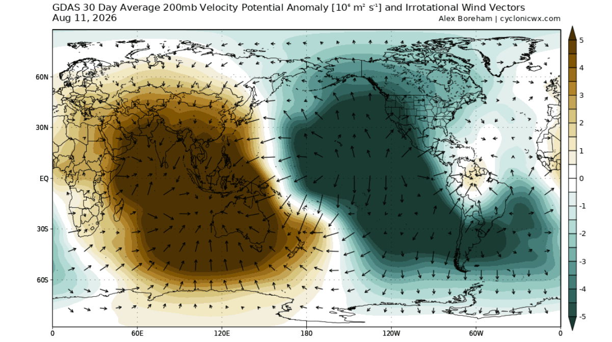 super-el-nino-forecast-2026-velocity-potential-anomaly-july-30day-data-atmospheric-circulation-impact-fall-united-states-canada